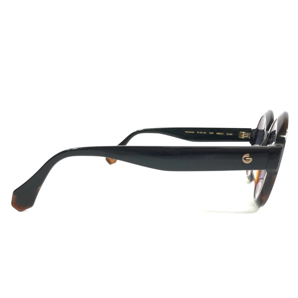 Gigi Studios Sunglasses ELISA 6896/2 Brown Tortoise Frames Gray Gradient Lenses